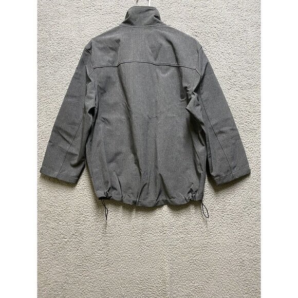 St. John's Bay Zippered Front Jacket Men's Size Medium Gray - Picture 2 of 5